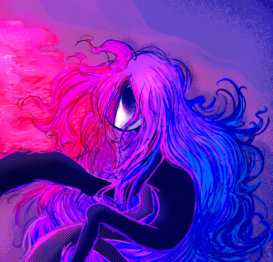 broken flower